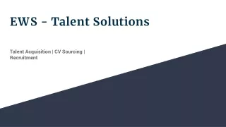 ews talent solutions