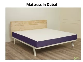 mattress in dubai