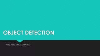 object detection