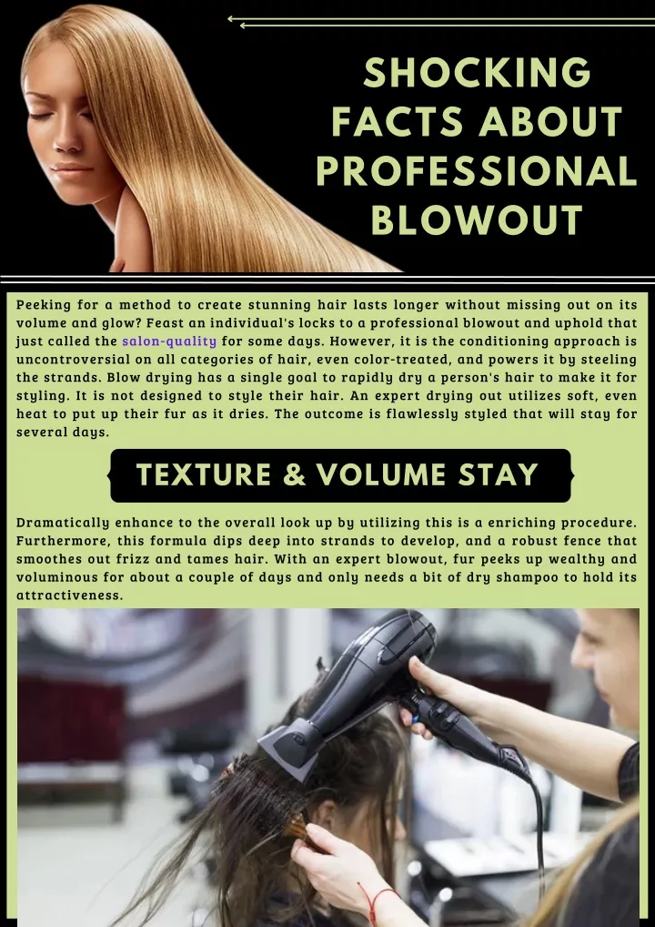 shocking facts about professional blowout