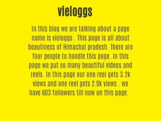 Vieloggs