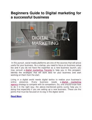 beginners guide to digital marketing