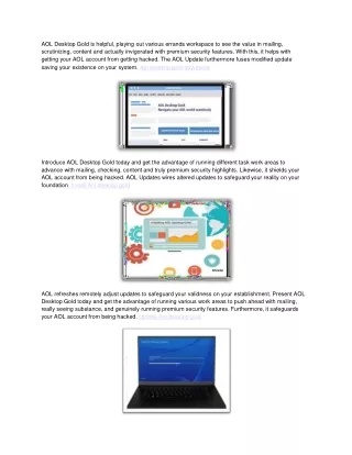 Install Aol desktop gold