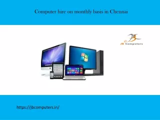 computer hire on monthly basis in chennai