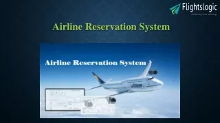 airline reservation system