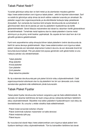 tabak plaket nedir yuvarlak g r nt ye sahip olan