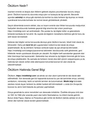 k ltizm nedir nsanlarn evrenle ve doayla olan