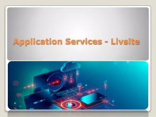 application services livsite