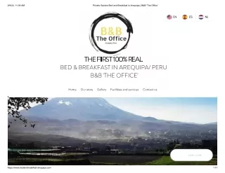 Bed & Breakfast in Arequipa | B&B 'The Office'