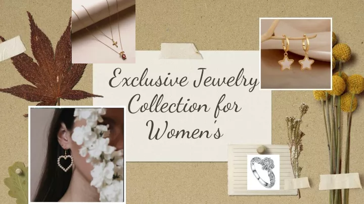 exclusive jewelry collection for women s