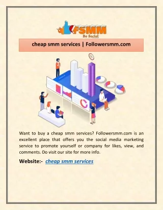 cheap smm services | Followersmm.com