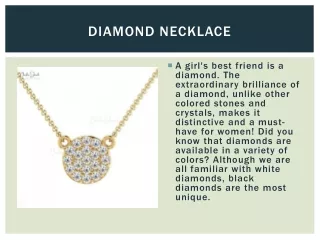 Buy Diamond Necklace Set For Women Online- Chordia Jewels