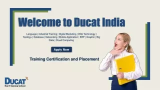 welcome to ducat india