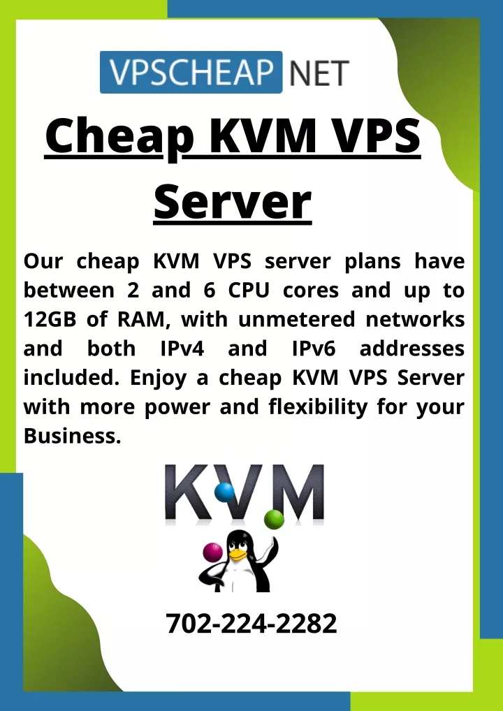 cheap kvm vps server