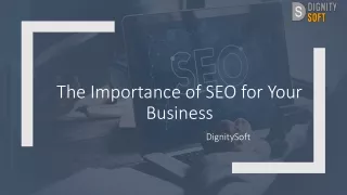 The Importance of SEO for your Business
