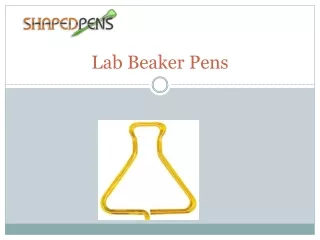 lab beaker pens