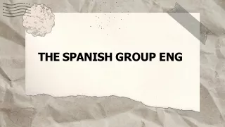 the spanish group eng
