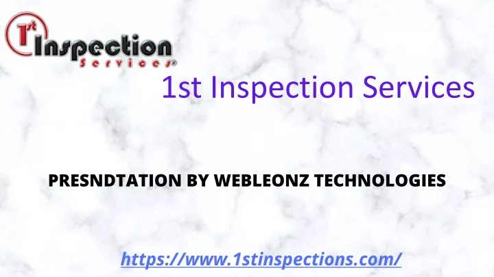 1st inspection services