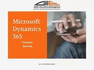 Dynamics 365 Finance Service Support