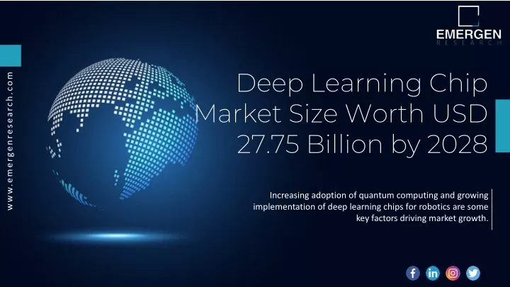 deep learning chip market size worth