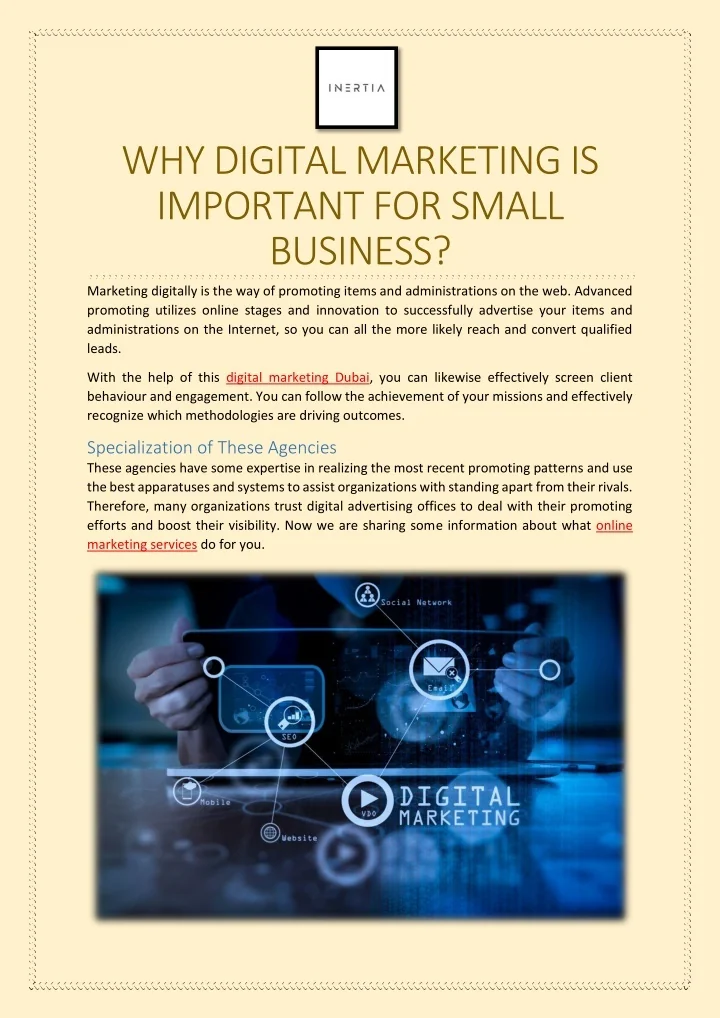 PPT - Why Digital Marketing is Important for Small Business PowerPoint ...