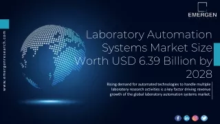 laboratory automation systems market size worth