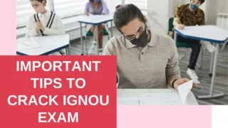 Important Tips to Crack IGNOU Exam