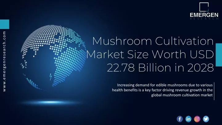 mushroom cultivation market size worth