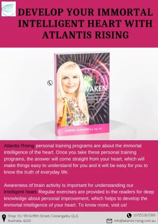 Develop your Immortal Intelligent Heart with Atlantis Rising