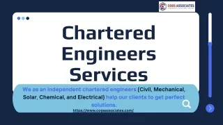 Chartered Engineer Services