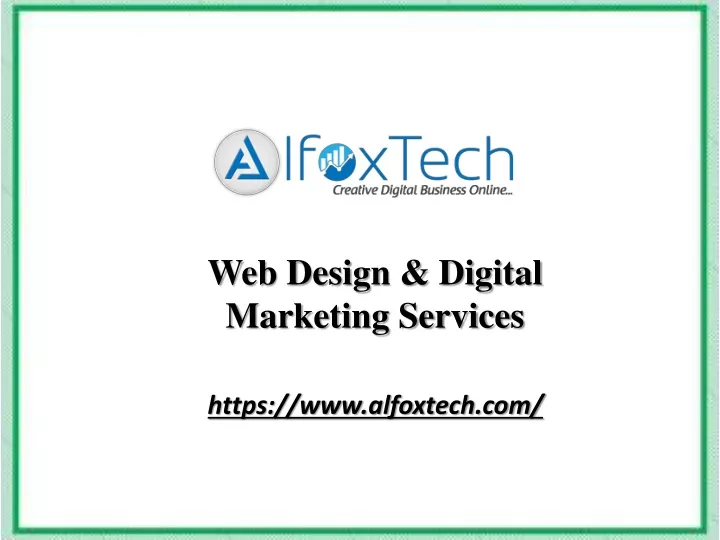 web design digital marketing services