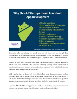 companies today are realizing how mobile apps