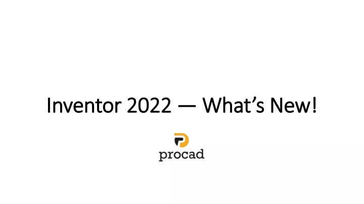 inventor 2022 what s new