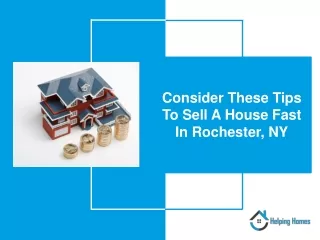 Use These Tips To Sell A House Fast In Rochester, NY