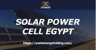 solar power cell egypt