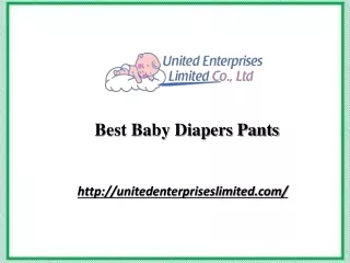 Best Baby Diapers Pants | unitedenterpriseslimited.com