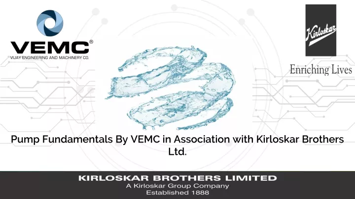 pump fundamentals by vemc in association with