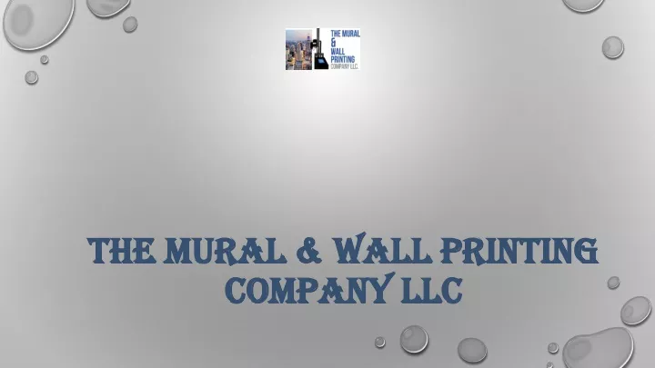 the mural wall printing company llc