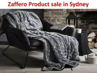 Zaffero Product sale in Sydney