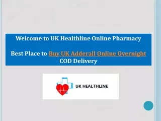 Best Place to Buy UK Adderall Online Overnight COD Delivery