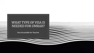 What Type of Visa is Needed for Umrah