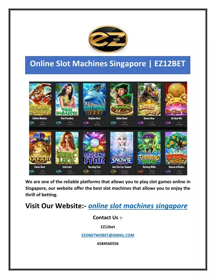 online slot machines singapore ez12bet