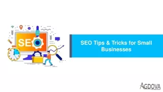seo tips tricks for small businesses