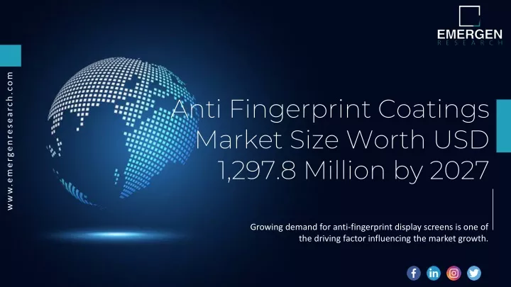 anti fingerprint coatings market size worth