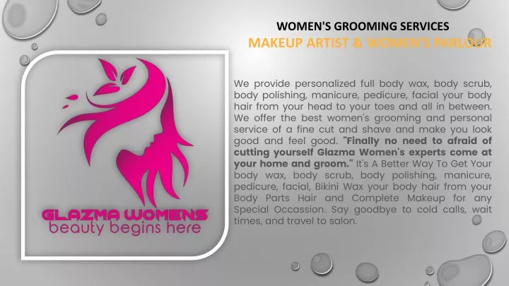 women s grooming services makeup artist women