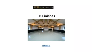 fb finishes fbfinishes