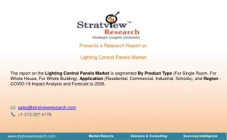 presents a research report on lighting control