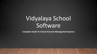 vidyalaya school software