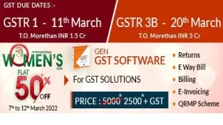 SAG Infotech Provides Special Offer Flat 50% Off on Women's Day 2022