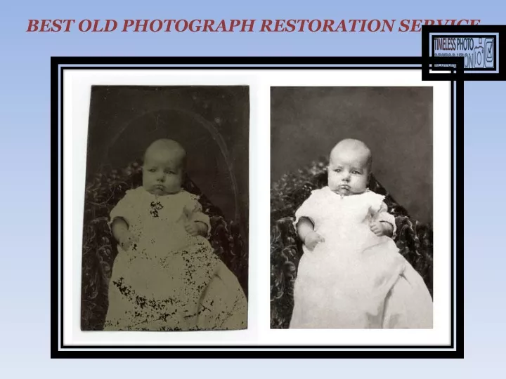 best old photograph restoration service